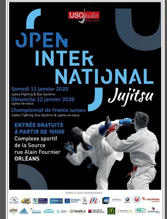 Tournoi international de la Ville d’Orléans jujitsu ne waza