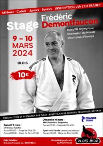 Stage Frederic Demontfaucon à Blois